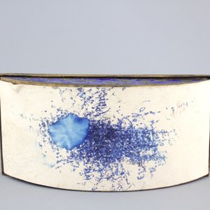 An enameled bronze and inset jade writing set, 19th C. — photo 6