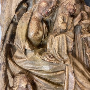An English alabaster relief of 'The adoration of the magi', Nottingham, 15th C. — 照片 28