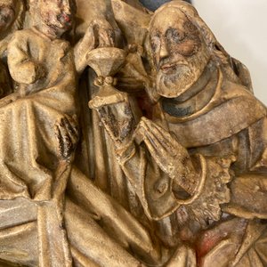 An English alabaster relief of 'The adoration of the magi', Nottingham, 15th C. — 照片 29