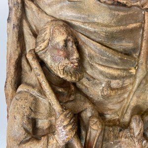 An English alabaster relief of 'The adoration of the magi', Nottingham, 15th C. — 照片 30