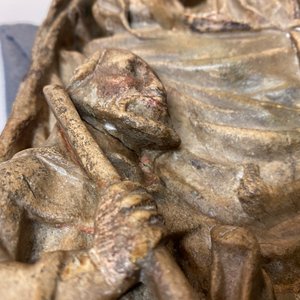 An English alabaster relief of 'The adoration of the magi', Nottingham, 15th C. — 照片 42