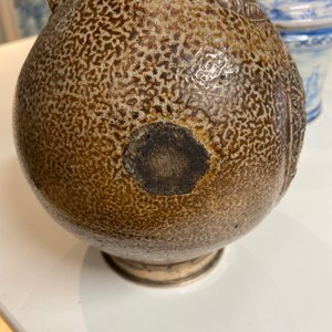 An English silver-mounted stoneware bellarmine jug, Frechen, 17th C. — 照片 12