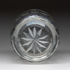 An engraved 'masonic' glass vase, freemasonry, 19/20th C. — 照片 7