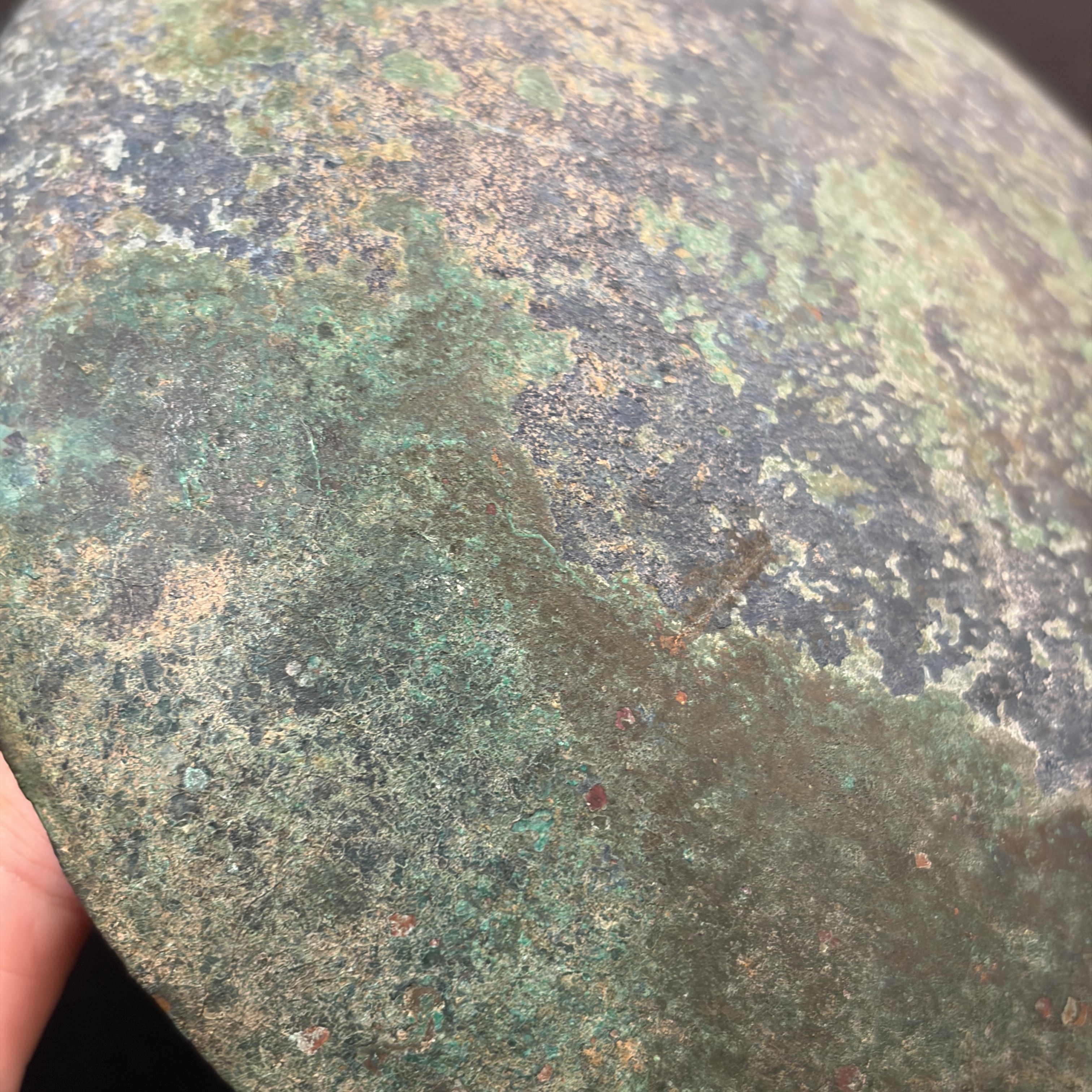 An Etruscan bronze shallow bowl — photo 10