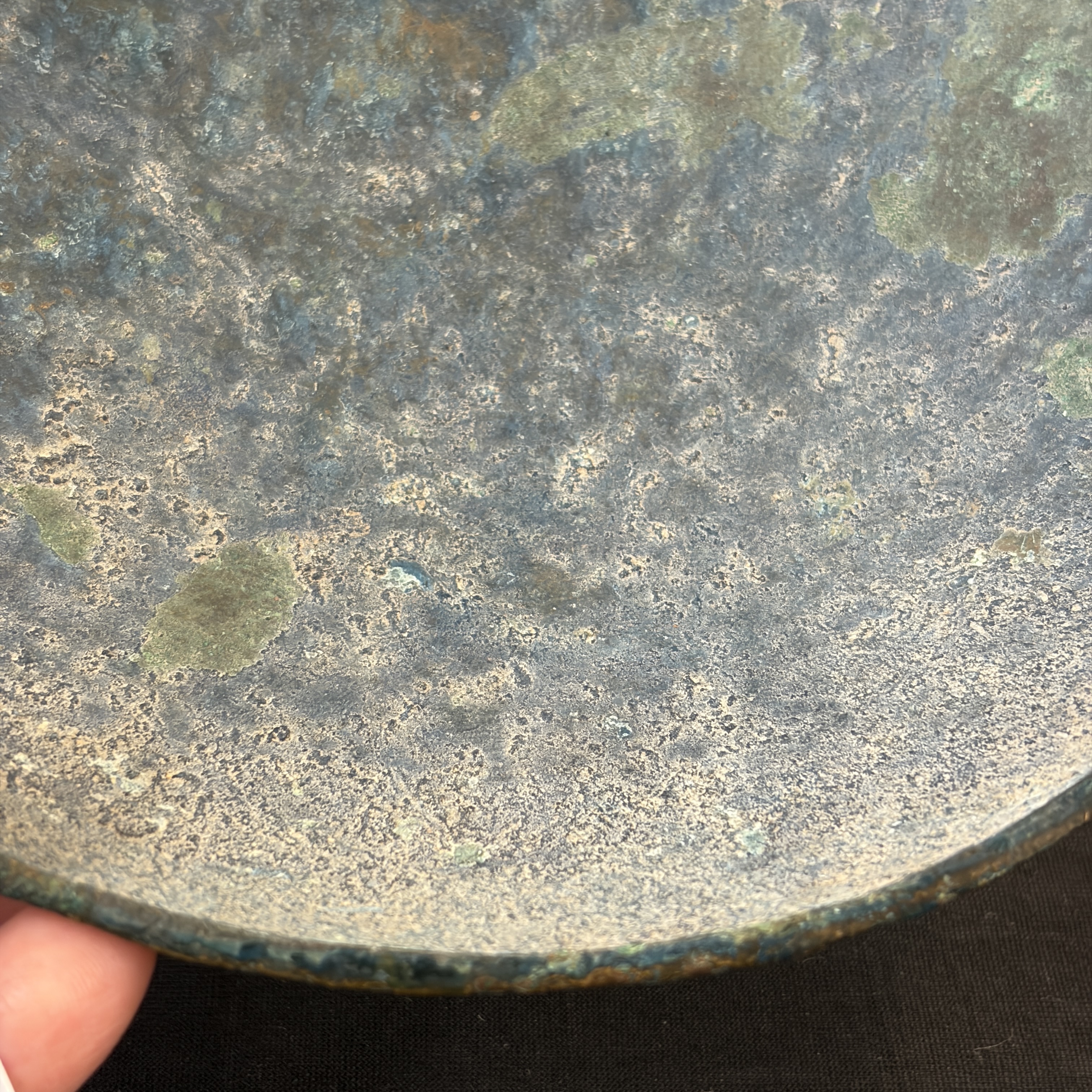 An Etruscan bronze shallow bowl — photo 6