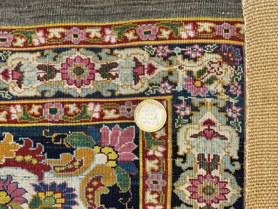 An exceptional and large embroidered silk 'Shahnameh' carpet, signed Musa Baft Tabriz, Tabriz, Iran, 20th C. — photo 67