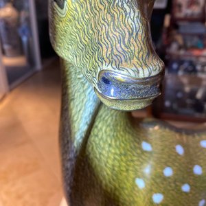 An exceptional and large pair of Chinese cloisonné models of deer, Qianlong/Jiaqing — 照片 68