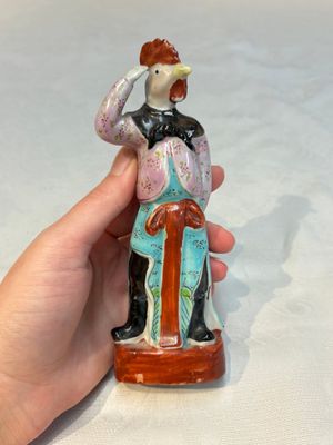 An exceptional complete set of twelve Chinese famille rose zodiac figures, Ge Yi Tai Zao 戈益泰造 marks, Republic — 照片 25