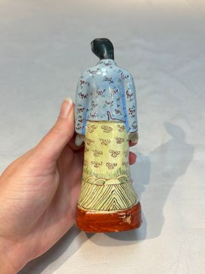An exceptional complete set of twelve Chinese famille rose zodiac figures, Ge Yi Tai Zao 戈益泰造 marks, Republic — 照片 33