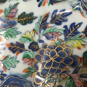 An exceptional three-piece Chinese famille rose epergne milieu-de-table, 19th C. — photo 21