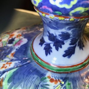 An exceptional three-piece Chinese famille rose epergne milieu-de-table, 19th C. — photo 27
