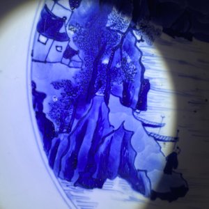 An exceptionally large Chinese blue and white bowl, Kangxi — photo 14