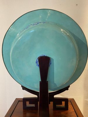 An exceptionally large Chinese Canton enamel basin, Yongzheng — photo 15