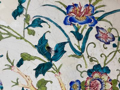 An exceptionally large Chinese Canton enamel basin, Yongzheng — photo 19