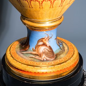 An exceptionally large mythological subject 'Diana and Actaeon' vase, Meissen porcelain, 2nd half 19th C. — photo 19