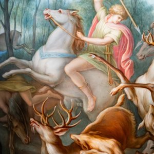 An exceptionally large mythological subject 'Diana and Actaeon' vase, Meissen porcelain, 2nd half 19th C. — photo 20