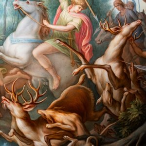 An exceptionally large mythological subject 'Diana and Actaeon' vase, Meissen porcelain, 2nd half 19th C. — photo 21