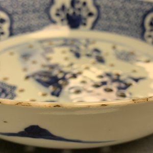 An extensive Chinese blue and white 'hunting scene' service, 18/19th C. — 照片 102