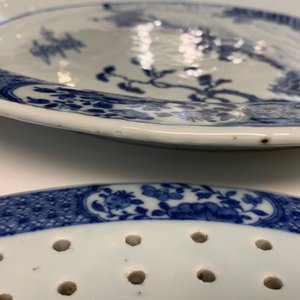 An extensive Chinese blue and white 'hunting scene' service, 18/19th C. — 照片 140