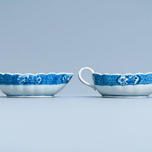 An extensive Chinese blue and white 'hunting scene' service, 18/19th C. — 照片 24