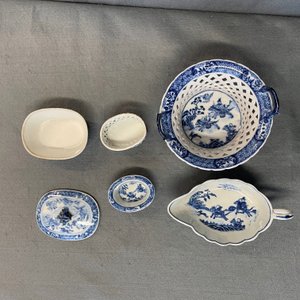 An extensive Chinese blue and white 'hunting scene' service, 18/19th C. — 照片 73