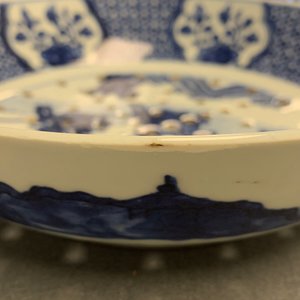 An extensive Chinese blue and white 'hunting scene' service, 18/19th C. — 照片 100