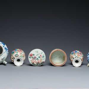 An extensive collection of varied Chinese porcelain wares, 19/20th C. — photo 12