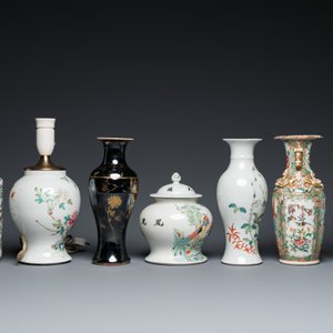 An extensive collection of varied Chinese porcelain wares, 19/20th C. — photo 5