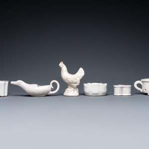 An extensive collection of white-glazed pottery, France and The Netherlands, 18/19th C. — photo 16