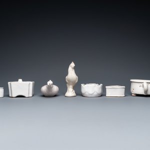 An extensive collection of white-glazed pottery, France and The Netherlands, 18/19th C. — photo 18