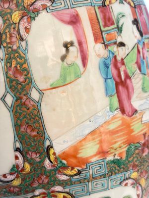 An extensive group of 23 Chinese Canton famille rose wares, 19th C. — 照片 180