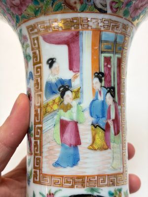 An extensive group of 23 Chinese Canton famille rose wares, 19th C. — 照片 28