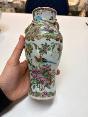 An extensive group of 23 Chinese Canton famille rose wares, 19th C. — 照片 36