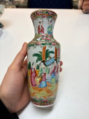 An extensive group of 23 Chinese Canton famille rose wares, 19th C. — 照片 47