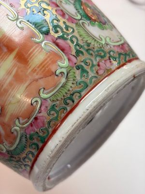 An extensive group of 23 Chinese Canton famille rose wares, 19th C. — 照片 9