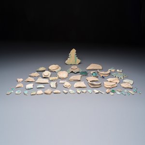 An extensive study collection of Islamic pottery fragments — 照片 2