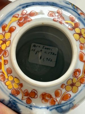 An extraordinary Chinese Imari-style oil lamp and cover, Kangxi/Yongzheng — photo 11