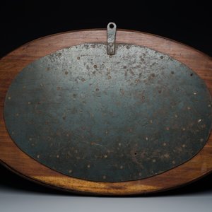 An extremely large Chinese mother-of-pearl-inlaid wooden tray with a central pavillion design, 19th C. — 照片 2