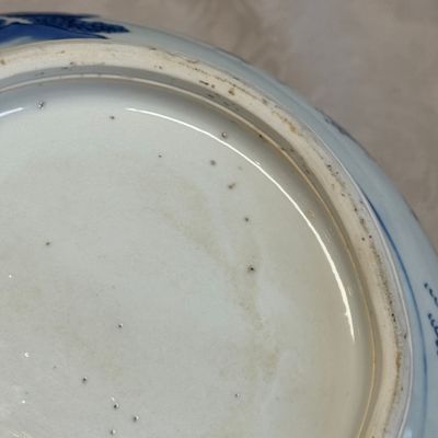 An extremely rare and fine Chinese blue and white 'Liu Zi Xi Mi Le 六子戲彌勒' censer — 照片 16