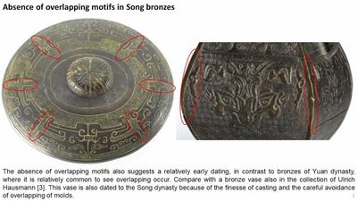 An extremely rare and important Chinese archaic bronze ritual wine vessel and cover, 'You' 卣, Shang dynasty, Yinxu period — 照片 9