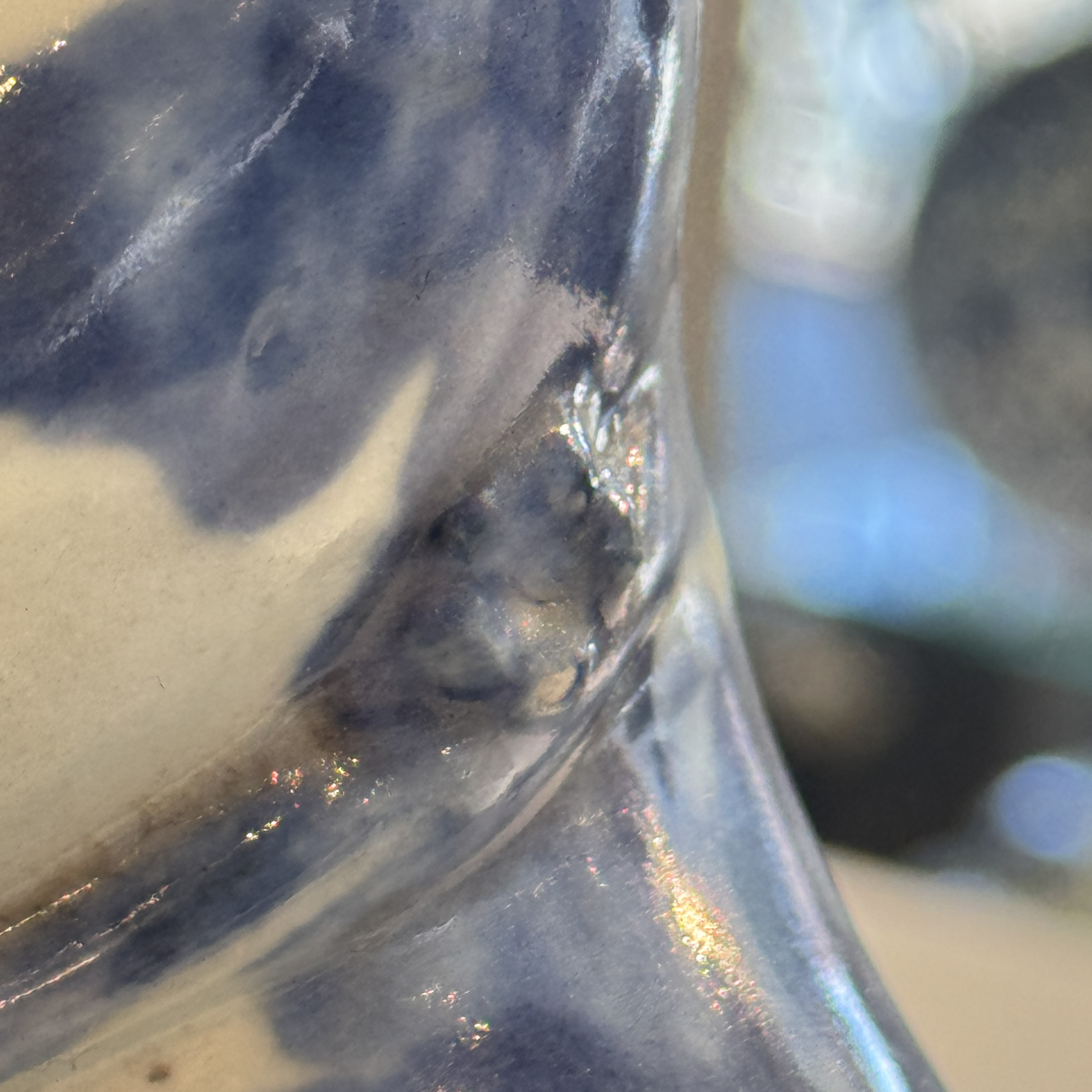 An extremely rare Chinese blue and white ko-sometsuke 'Cat' incense burner — photo 27