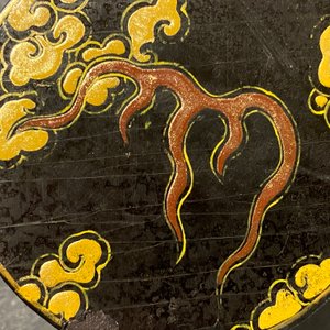 An imperial Chinese cylindrical painted and lacquered wood edict container, 17/18th C. — 照片 14