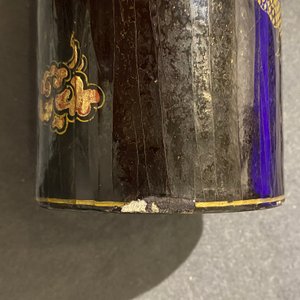 An imperial Chinese cylindrical painted and lacquered wood edict container, 17/18th C. — 照片 22