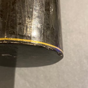 An imperial Chinese cylindrical painted and lacquered wood edict container, 17/18th C. — photo 26