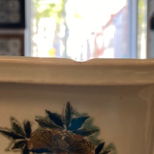 An imperial Chinese famille verte cinquefoil jardinière, Kangxi mark and of the period — 照片 39