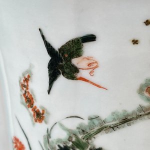 An imperial Chinese famille verte cinquefoil jardinière, Kangxi mark and of the period — 照片 53