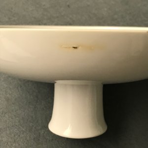 An imperial Chinese monochrome white stem cup, Qianlong mark and of the period — photo 12