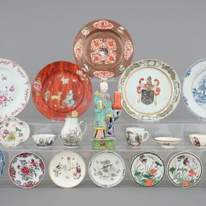 An important collection of Chinese export porcelain, Kangxi-Qianlong, 18th C. — photo 1
