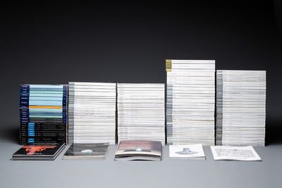 An impressive collection of 148 auction catalogues on Asian arts from Sotheby's, 1993-2020
