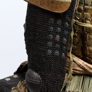 An impressive Japanese samurai armor, the helmet signed Saotome Iyenari 早乙女家成, Edo, 17/18th C. — photo 15